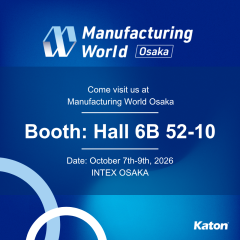 Katon at Manufacturing World Osaka 2026